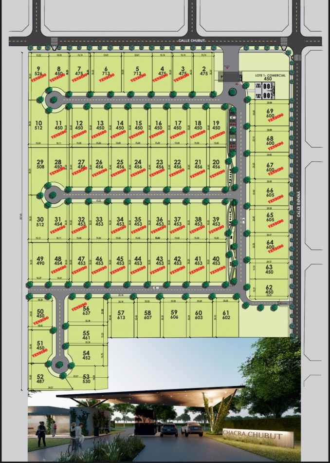 Chacras Chubut- Venta Lote Central